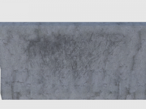 concrete road blocks - game ready 3D Model