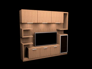 wall unit 3D Model