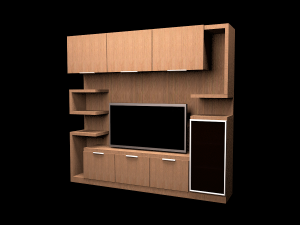 wall unit 3D Модель