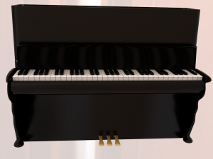 piano Modèle 3D