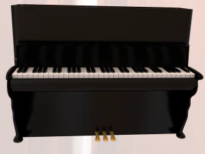piano 3D Model