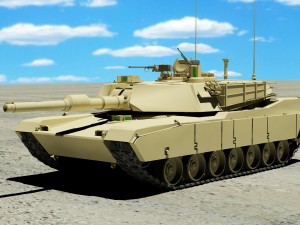 abrams m1a1 3Dモデル