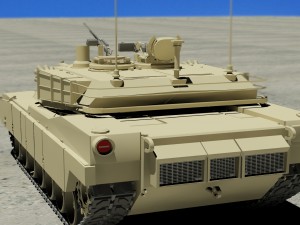 abrams m1a1 3Dモデル