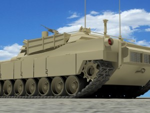 abrams m1a1 3Dモデル