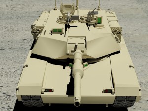 abrams m1a1 3Dモデル