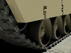 abrams m1a1 3Dモデル