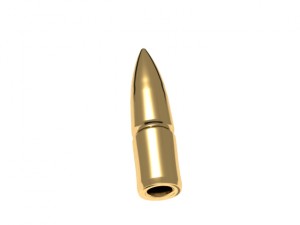50 cal bullet 3D Model