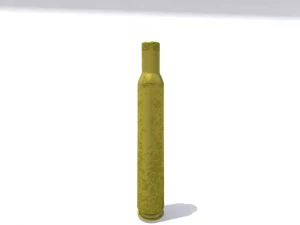 50칼로리 총알 3D 모델