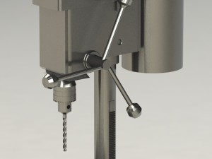 drill press Model 3D