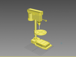 drill press Model 3D
