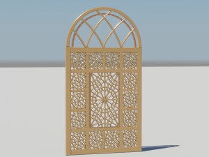 persian window 3D Model