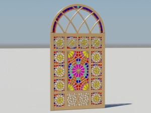 persian window 3D Model