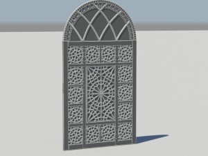 persian window 3D Model