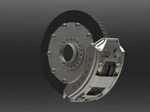 formula 1 braking system brembo 3D Model