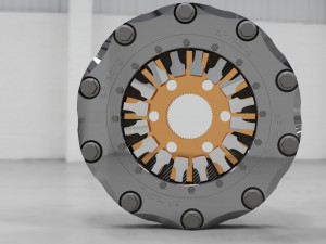 formula 1 clutch system ap racing 3Dモデル