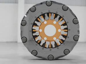 formula 1 clutch system ap racing 3D Model