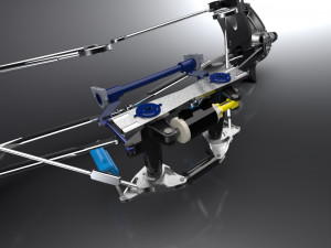 f1 mercedes amg petronas rear suspension 3D-Modell