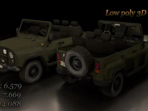 уаз 3D Модель