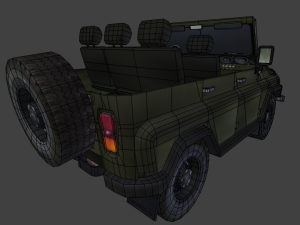 uaz 3D Model