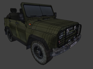 uaz 3D Model