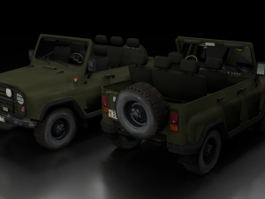 uaz 3D Model