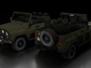 uaz 3D Model