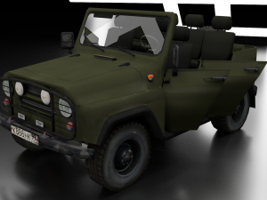 uaz 3D Model