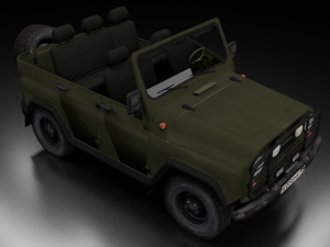 uaz 3D Model