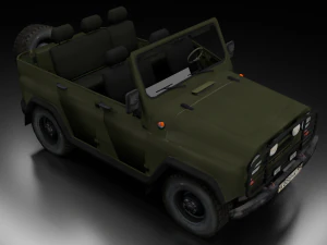 uaz 3D Model