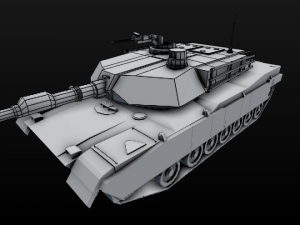 m1a2 abram 3D Model