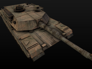 m1a2 abram 3D Модель