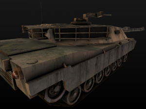 m1a2 abram 3D Модель
