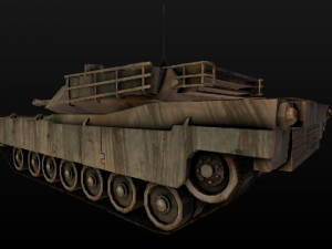 m1a2 abram 3D Модель