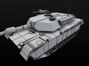 m1a2 abram 3D Модель