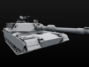 m1a2 abram 3D Модель