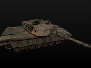 m1a2 abram 3D Модель