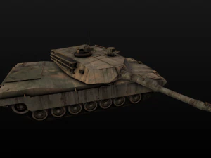 м1а2 абрам 3D Модель