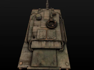 м1а2 абрам 3D Модель