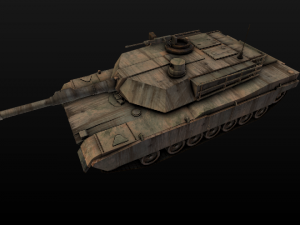 m1a2 abram 3D Модель