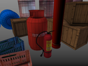 Construction materials things Modelo 3D