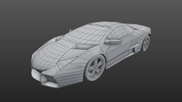 lamborghini reventon Modelo 3D .c4d .max .obj .3ds .fbx .stl .blend 