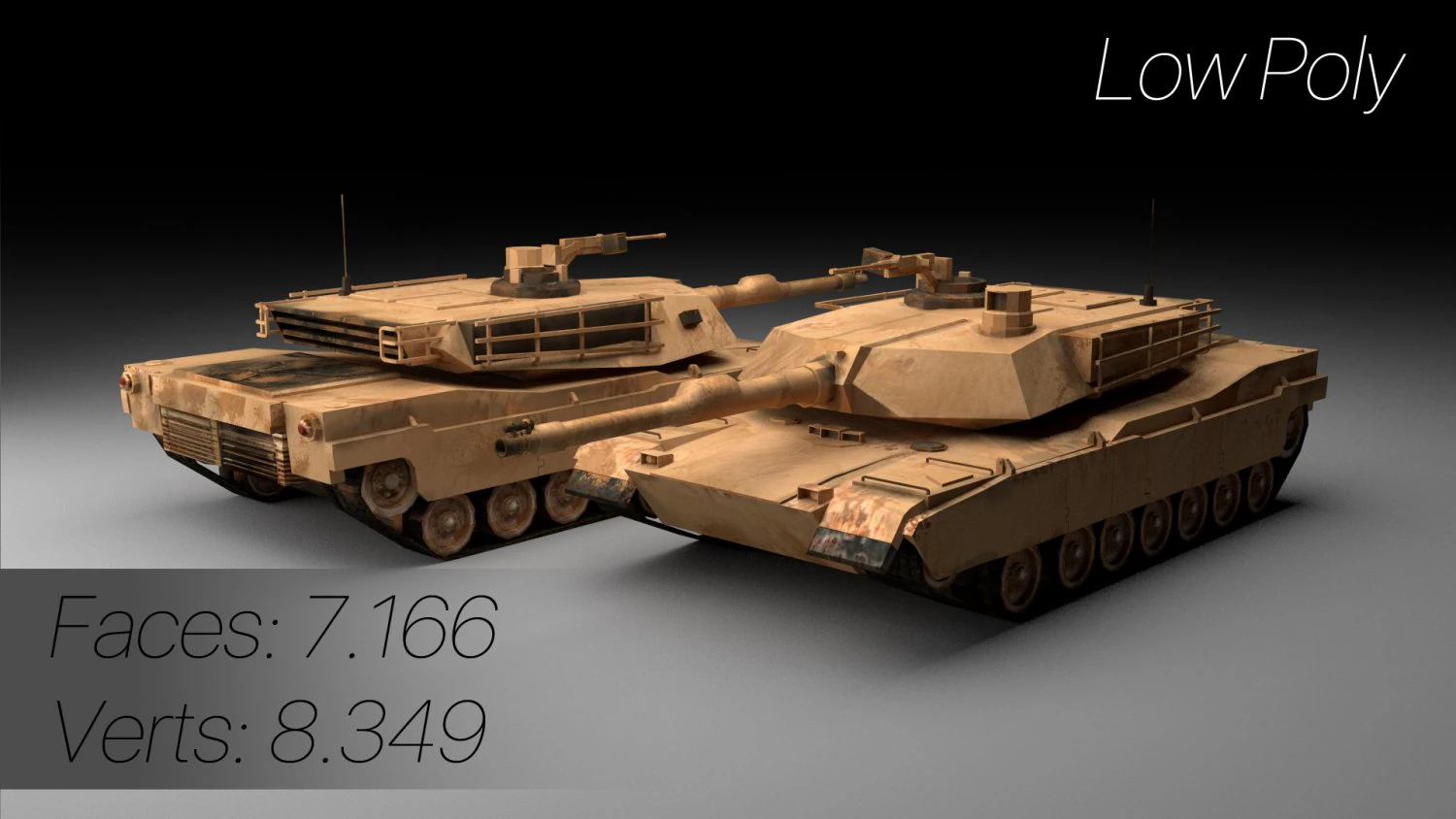 m1a2 abrams tank 3D Model .c4d .max .obj .3ds .fbx .stl .blend 