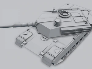 m1a2 abrams tank 3D Model