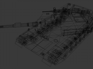 m1a2 abrams tank 3D Model
