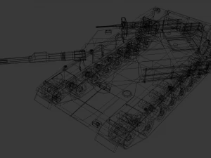 m1a2 abrams tank 3D Model