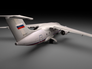 antonov an-148 3D 모델