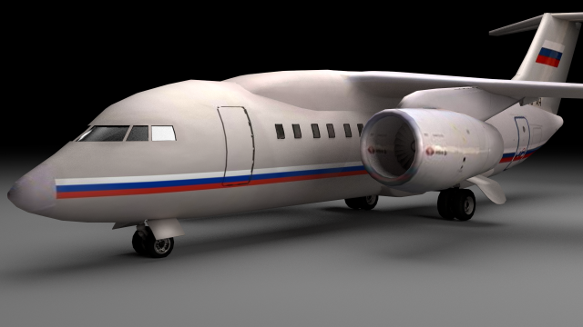 antonov an-148 3D 모델 .c4d .max .obj .3ds .fbx .stl .blend 