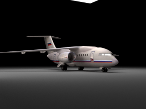 antonov an-148 3D 모델
