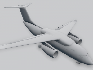 antonov an-148 3D 모델