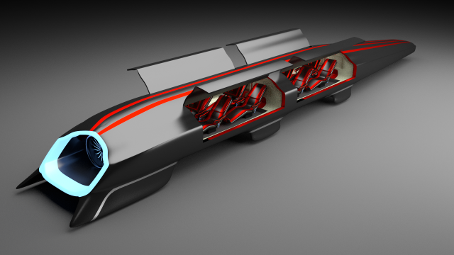 hyperloop Modelo 3D .c4d .max .obj .3ds .fbx .stl .blend 